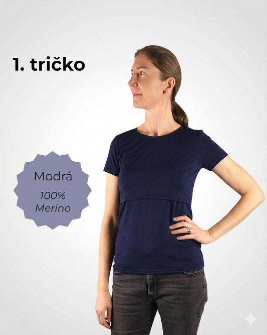 Kojo tričko z celoročného merina v kvalite extrafine. Ideálny základ šatníka.