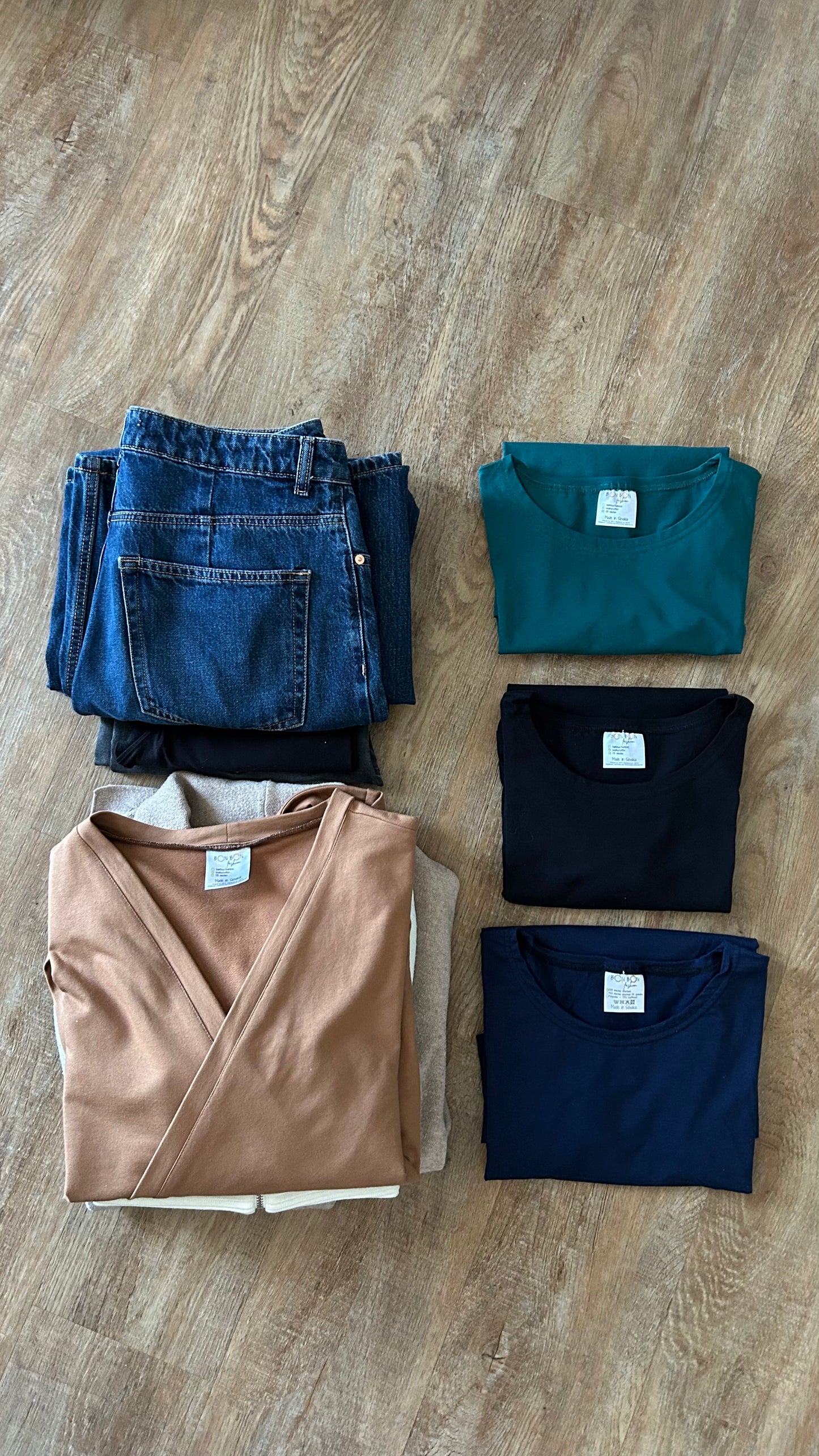 Set troch kojo tričiek na mieru – Deep Elegance