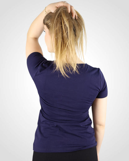 Tričko na dojčenie z BIO bavlny Navy Blue