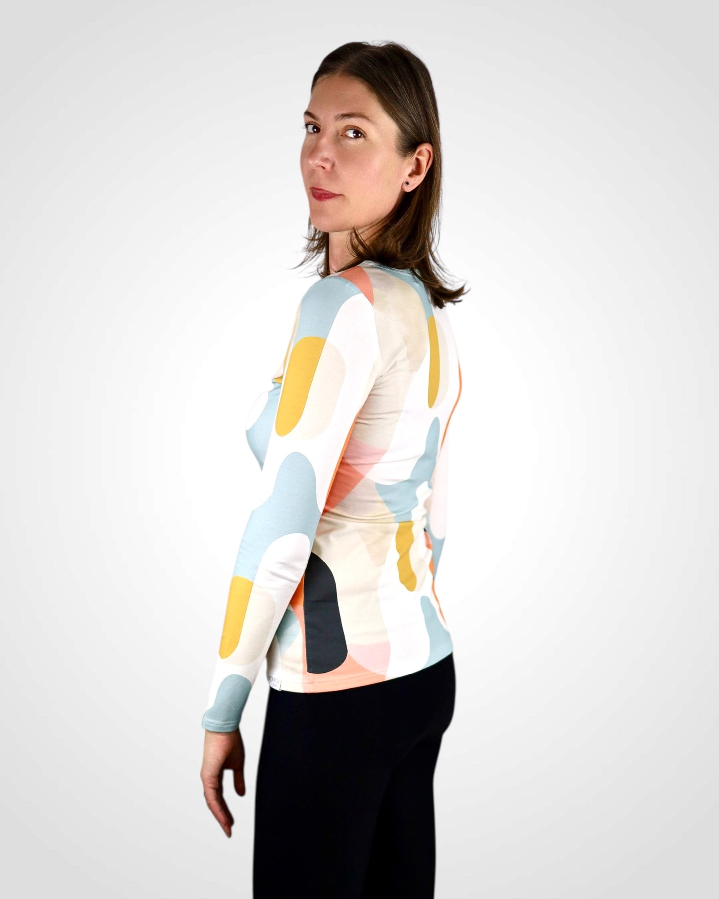 Štýlové tričko na dojčenie a nosenie.