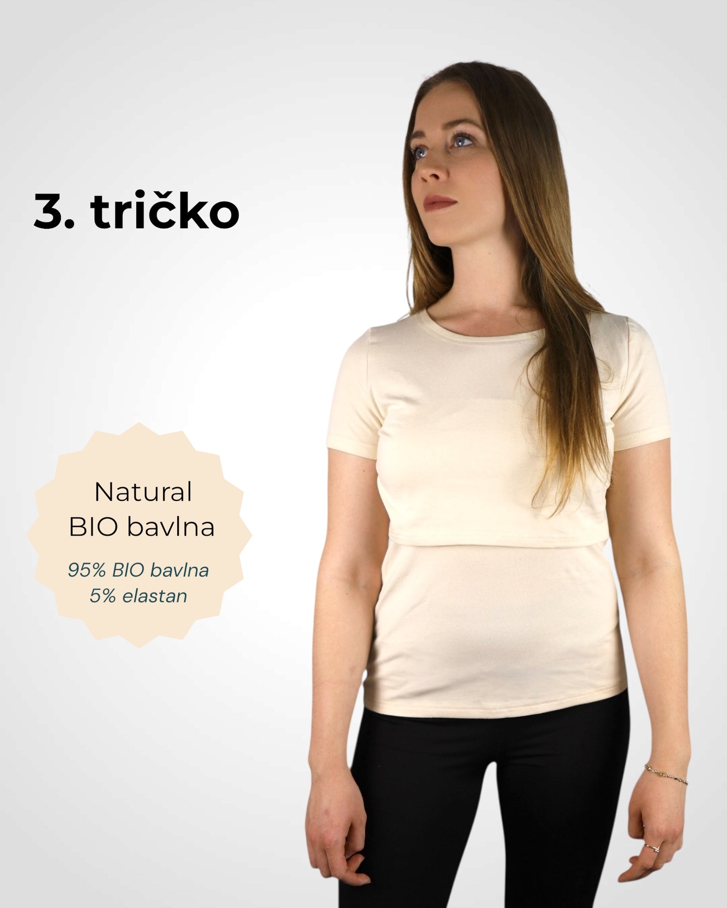 Set troch kojo tričiek na mieru – Earth Tones