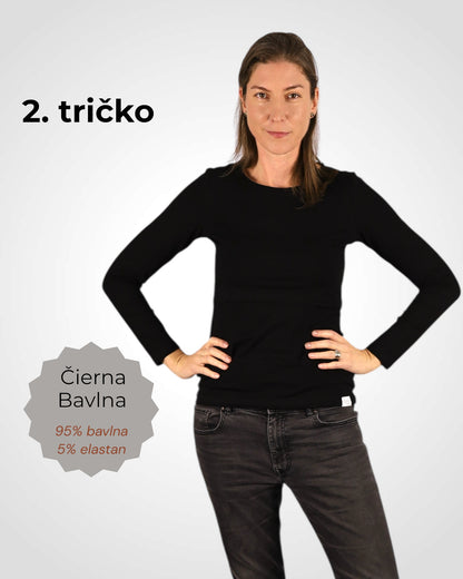 Set troch kojo tričiek na mieru – Deep Elegance
