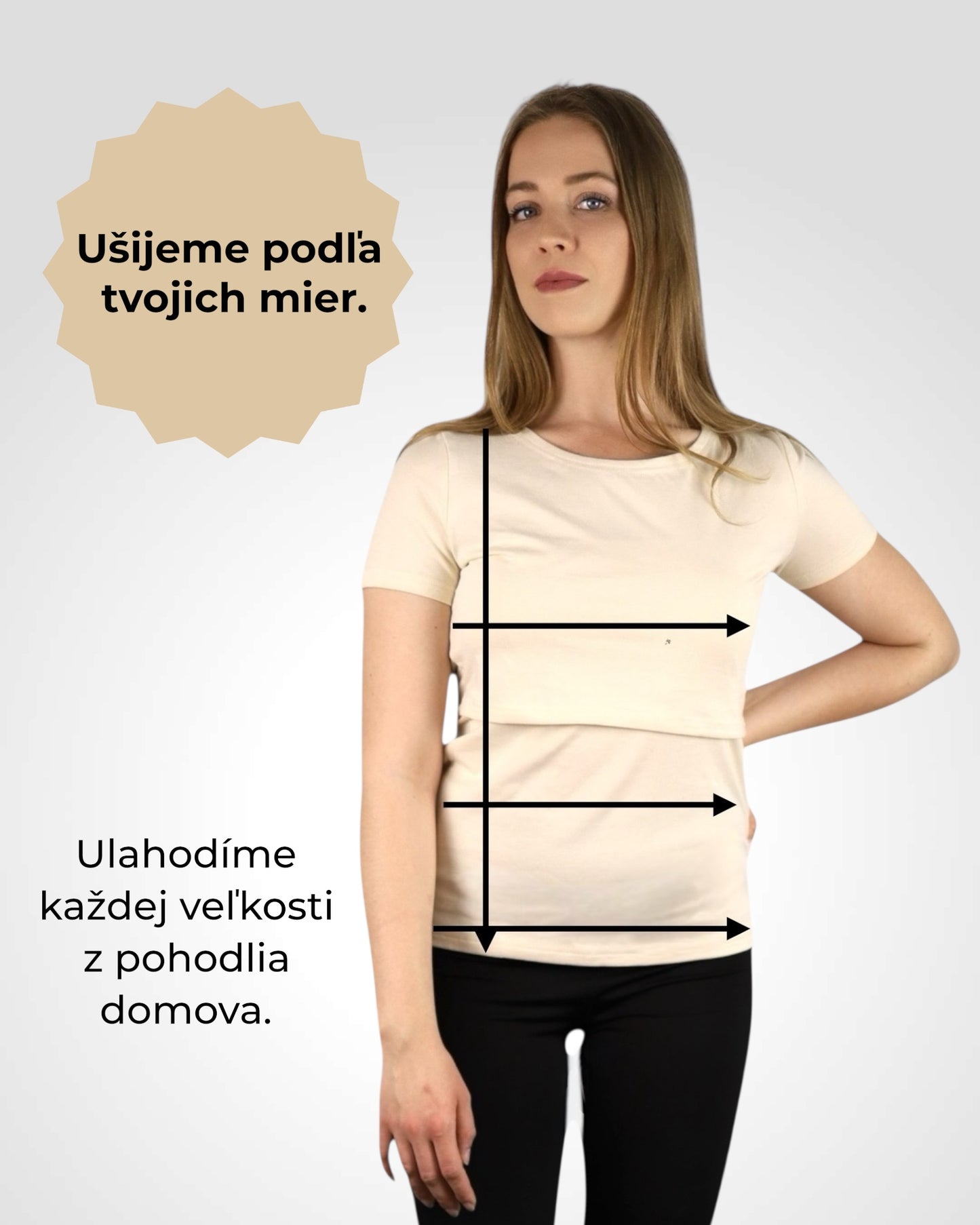 Šitie tričiek na mieru - služba Presne na teba. Jednoduchý postup, bez rizika.